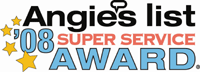 2008 Angie's List Super Service Award Winner